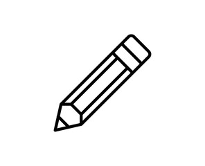 Pencil line icon