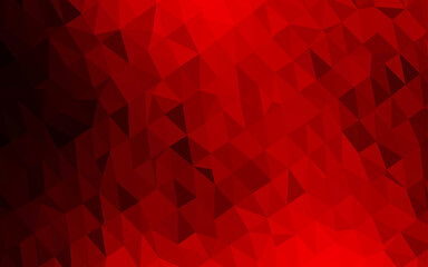 Fototapeta premium Light Red vector abstract mosaic background.