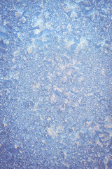 Icy glass natural pattern