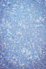 Icy glass natural pattern