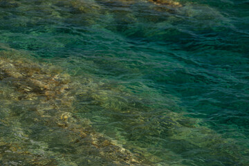 Seashore, Water and Cliffs, Petrovac, Montenegro