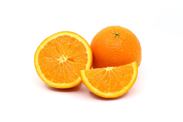 orange isolated on white background