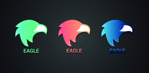 Abstract Eagle Logo Vector EPS