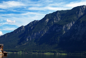 Hallstatt Lake Mountains