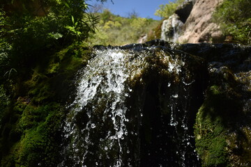 Waterfall in the Desert - Sitting Bull Falls, NM