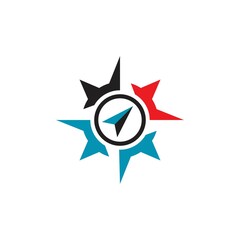 Compass Logo Template