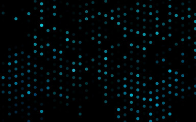 Dark BLUE vector layout with circle shapes.