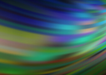 Obraz premium Dark Blue, Green vector abstract template.