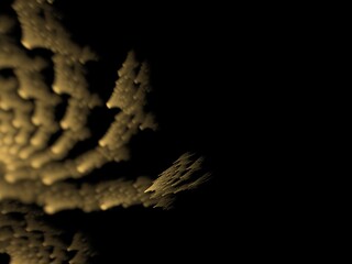 Imaginatory fractal background Image