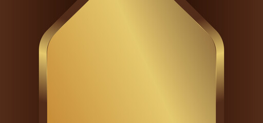 scratch gold texture abstract background with golden panel