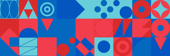 Brutalism Design Abstract Vector Pattern