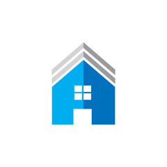 real estate logo , abstract building logo