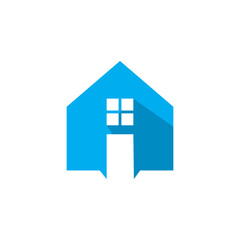 real estate logo , abstract building logo