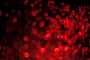 abstract background with bokeh defocused lights