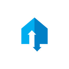 Fototapeta premium real estate logo , building sign logo