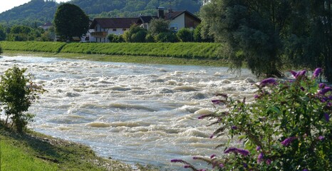 Augusthochwasser Bruckmühl 2020