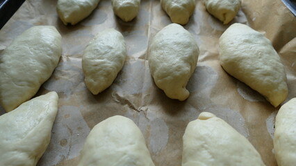 pies with filling. the view from the top © Владислав Вольхин