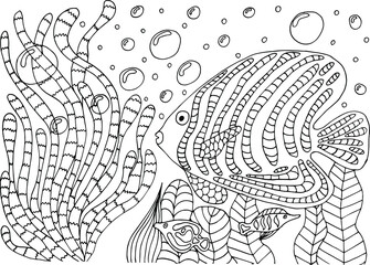 hand drawn background