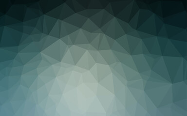 Fototapeta premium Light BLUE vector polygon abstract layout.