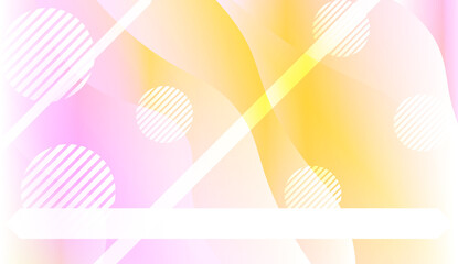 Futuristic Background With Color Gradient Geometric Shape for Your Design Landing Page, Ad, Banner, Cover Page. Vector Illustration with Color Gradient.