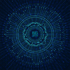 Abstract big data visualization