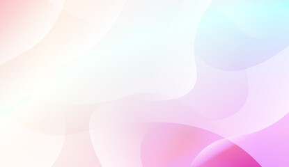 Geometric Wave Shape with Colorful Gradient Color Background Wallpaper. Vector Illustration.