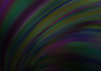 Dark Silver, Gray vector backdrop with bent lines.