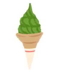 抹茶ソフト