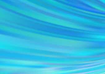 Fototapeta premium Light BLUE vector template with lava shapes.