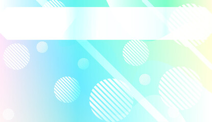 Blurred Decorative Design In Abstract Style With Wave, Curve Lines, Circle, Space for Text. Fluid shapes composition. Vector Illustration with Color Gradient