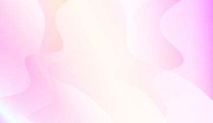 Geometric Wave Shape with Colorful Gradient Color Background Wallpaper. Vector Illustration.