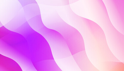 Geometric Wave Shape with Colorful Gradient Color Background Wallpaper. Vector Illustration.