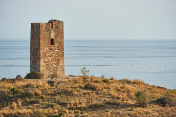 Jaral tower. Watchtower of the coast of Malaga.