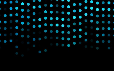 Dark BLUE vector backdrop with dots.