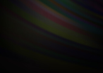 Dark Silver, Gray vector background with straight lines.