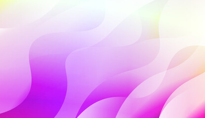 Geometric Wave Shape with Colorful Gradient Color Background Wallpaper. Vector Illustration.