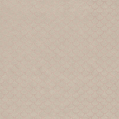 Obraz premium Metallic Rose Gold Pattern on Light Beige Vintage Leather Texture Background