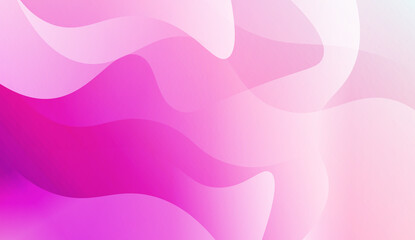Geometric Wave Shape with Colorful Gradient Color Background Wallpaper. Vector Illustration.
