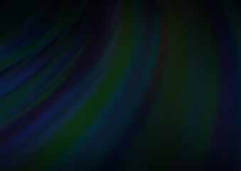 Dark BLUE vector template with bubble shapes.