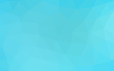 Light BLUE vector polygonal pattern.