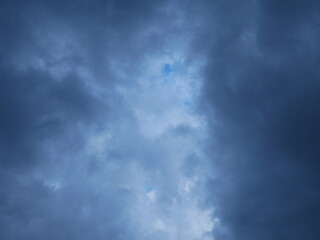 rain clouds or storm clouds texture background.