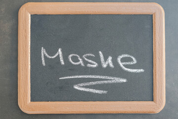 Maske wären der Pandemie Corona