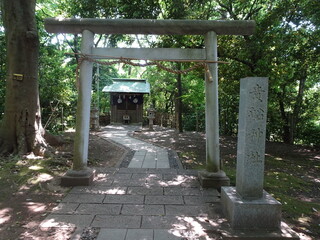 静岡県　柿田川公園　貴船神社　写真
