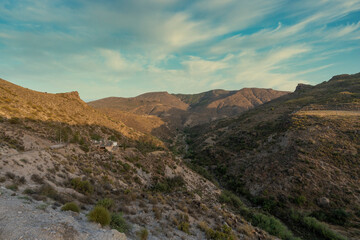mountainous landscape in southern Spain