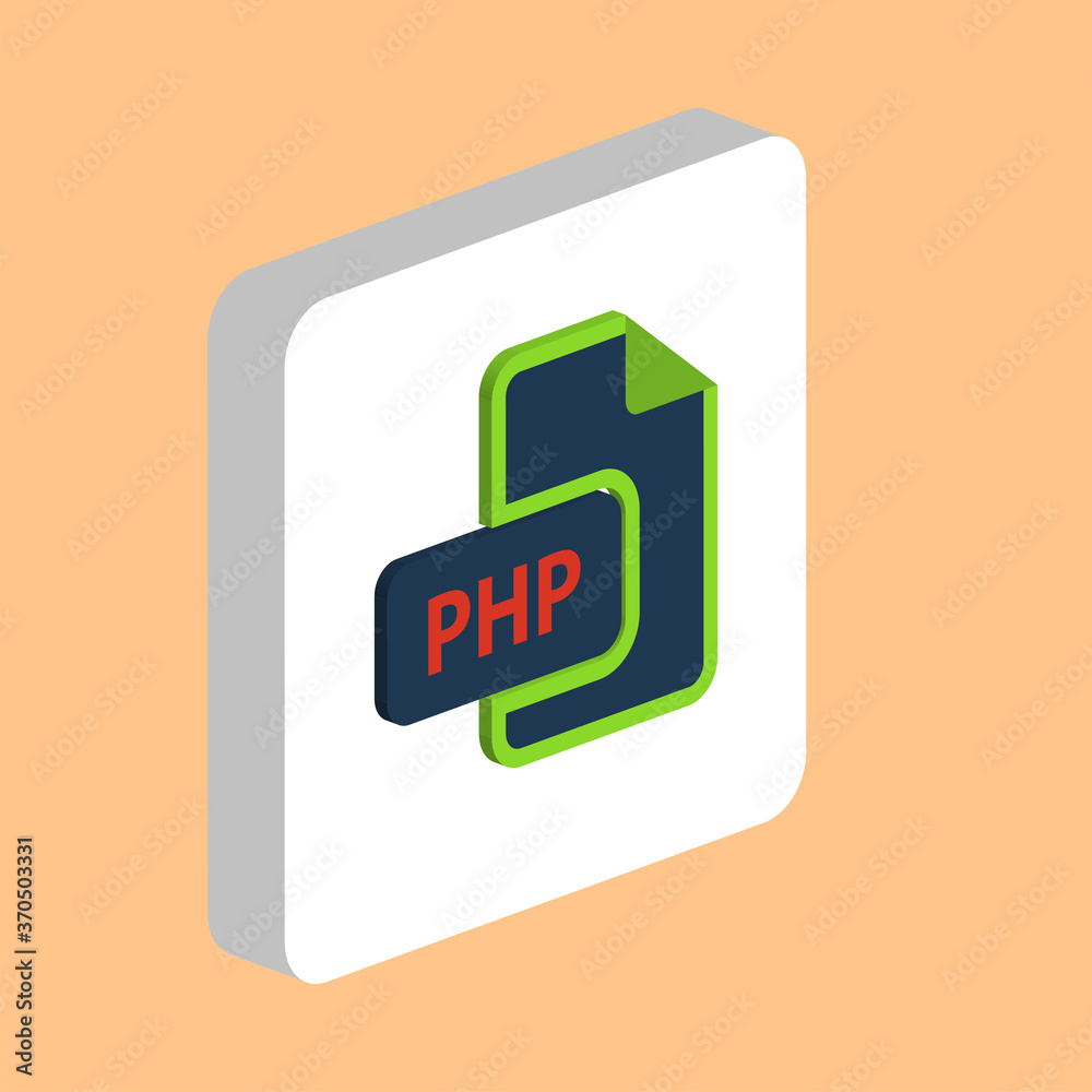 Poster php computer symbol