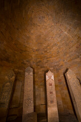 Obraz premium Yeddi Gumbaz Mausoleum, Shamakhi Town, Azerbaijan, Middle East