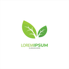 Nature creative symbol organic concept. Leaf icon, Corporate identity logotype, company graphic design