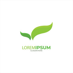 Nature creative symbol organic concept. Leaf icon, Corporate identity logotype, company graphic design