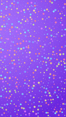 Obraz premium Festive incredible confetti. Celebration stars. Co