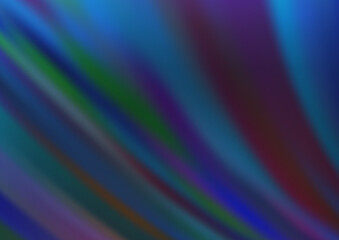 Dark BLUE vector pattern with lava shapes.